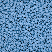 Perles de rocailles 12/0 (2 mm) Bleu clair
