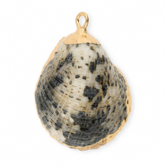 Pendentifs coquillage specials Gris-doré