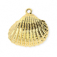 Pendentifs coquillage specials coque Doré
