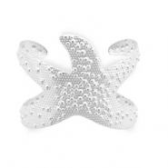Bracelets en acier Inox jonc étoile de mer Argenté