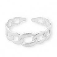 Bracelets en acier Inox jonc gourmette Argenté