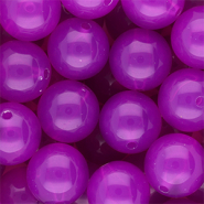 DQ® Perles acryliques 18 mm brillant Violet