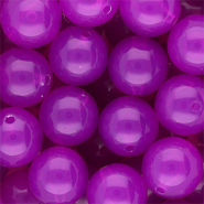 DQ® Perles acryliques 16 mm brillant Violet