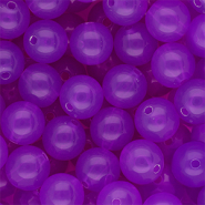 DQ® Perles acryliques 12 mm brillant Violet