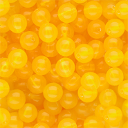 DQ® Perles acryliques 10 mm brillant Jaune chaud