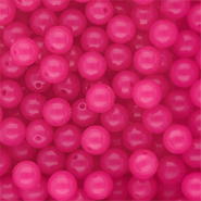 DQ® Perles acryliques 10 mm brillant Rose magenta