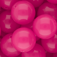 DQ® Perles acryliques 20 mm brillant Rose magenta