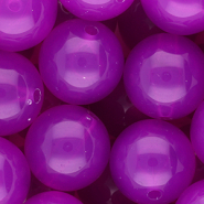 DQ® Perles acryliques 20 mm brillant Violet