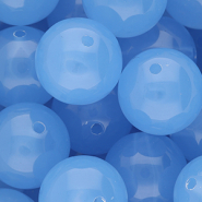 DQ® Perles acryliques 20 mm brillant Bleu