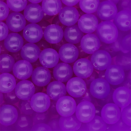 DQ® Perles acryliques 10 mm brillant Violet