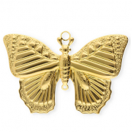 Breloques en acier Inox papillon Doré