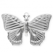 Breloques en acier Inox papillon Argenté