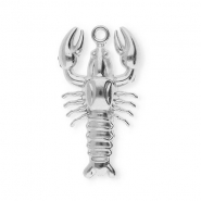 Breloques en acier Inox homard Argenté