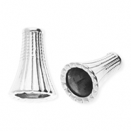 Apprêts en acier Inox embout cône 11 mm Argenté