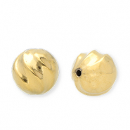 Perles en acier Inox 16 mm Doré