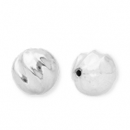 Perles en acier Inox 16 mm Argenté