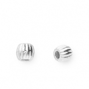 Perles en acier Inox 3 mm Argenté