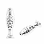 Perles en acier Inox poisson Argenté