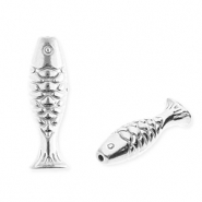 Perles en acier Inox poisson Argenté