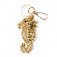 Porte-clés hippocampe Doré-doré antique-bronze
