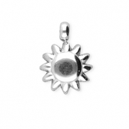 BY31® Breloques en acier Inox soleil Argenté
