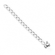 BY31® Apprêts en acier inox chaînette d'extension médaillon crabe Argenté