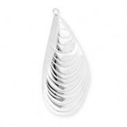 Breloques en acier Inox moule Argenté