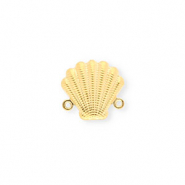 Apprêts en acier Inox connecteur coquille Doré