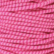 Fil &eacute;lastique color&eacute; 2.3&nbsp;mm Rose multicolore