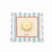 BY31® Breloques en laiton Eco-brass soleil Dolce vita"" Doré