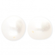 TQ Perles d’eau douce Keshi haute lustre Blanc naturel