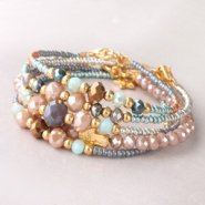 Sets d'inspiration Bracelets colorés en perles à facettes