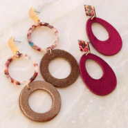 Sets d'inspiration Boucles d’oreilles tendance en velours !