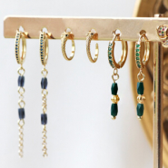 Sets d'inspiration Envie de confectionner des boucles d’oreilles en zircone branchées ? Laissez-vous inspirer !
