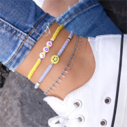 Sets d'inspiration Confection de bracelets et de colliers de cheville tendance avec des perles Katsuki Heishi