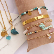 Sets d'inspiration Créez ds bijoux élégants avec de jolis pendentifs en pierre naturelle