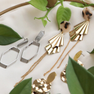 Sets d'inspiration Ainsi vous créez une collection de boucles d’oreilles avec des breloques et connecteurs en métal DQ