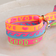 Sets d'inspiration Inspiration de bijoux avec ruban texte en couleurs néon