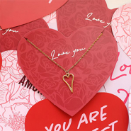 Nouveau Nouveau! Cartes à bijoux et breloques cœur