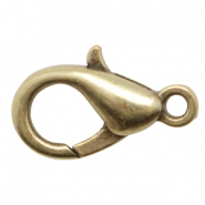 Fermoir mousqueton en métal DQ 23mm Bronze antique (sans nickel)