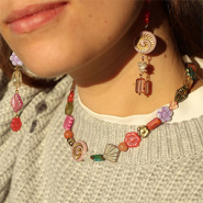 Nouveau Nouvelles belles perles en verre tchèques