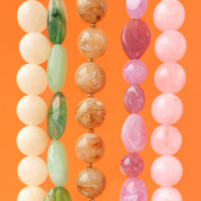 Nouveau Nouvelle collection de perles acryliques