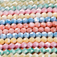 Nouveau Magnifiques perles facettées 