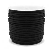 Fil élastique coloré 2.5mm Noir
