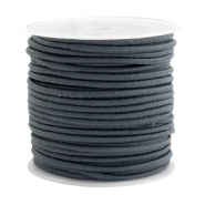 Fil élastique coloré 2.5mm Gris foncé