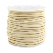 Fil élastique coloré 2.5mm Beige doré