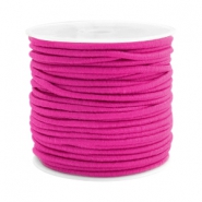 Fil élastique coloré 2.5mm Fuchsia