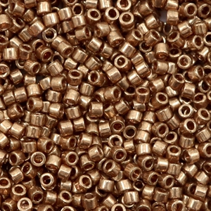 Perles Miyuki delicas 11/0 Metallic light bronze DB-22L