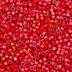 Perles Miyuki delicas 11/0 Opaque luster red DB-214