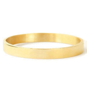 Bracelets en acier inox Dor&eacute;